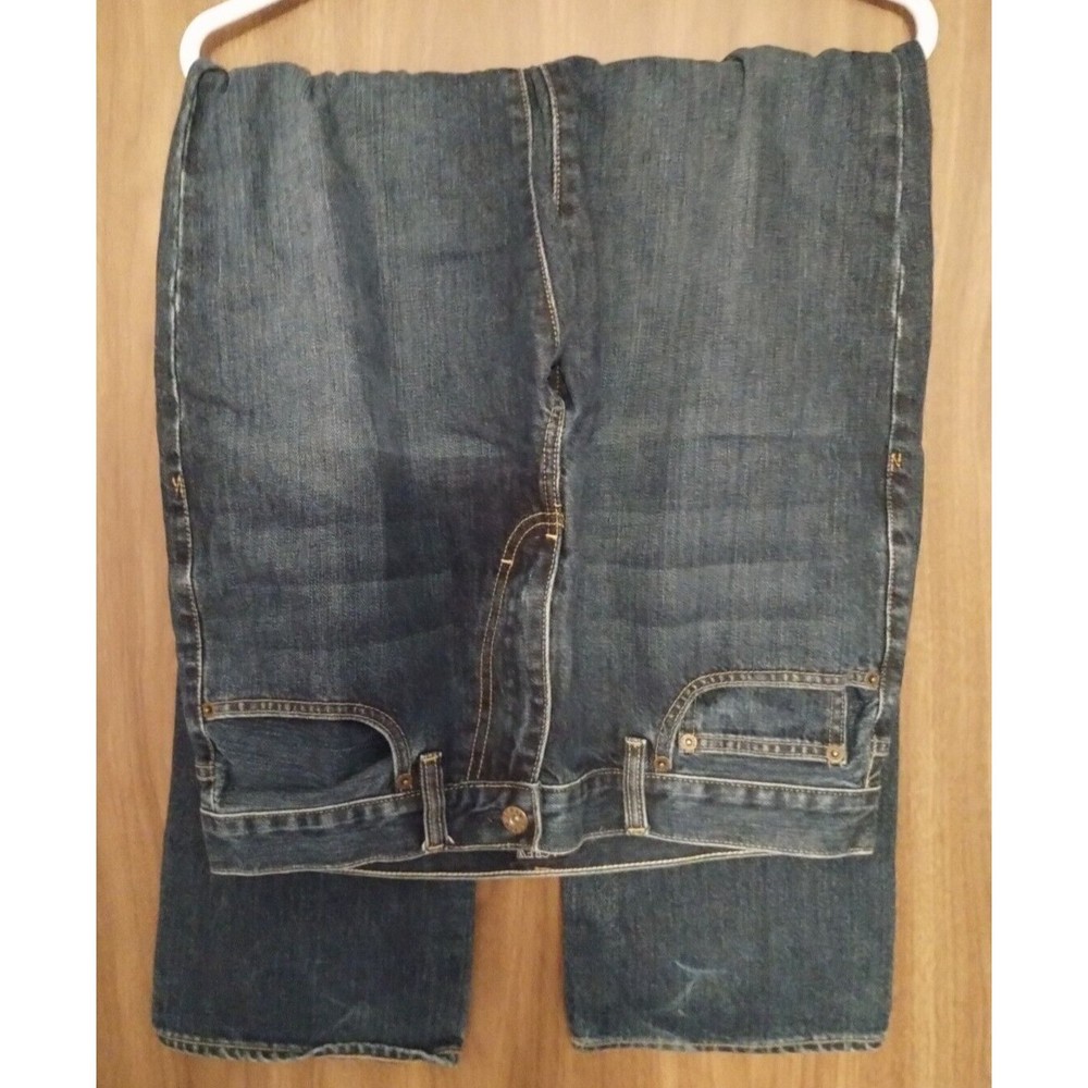 J Crew Mens Jeans 33 x 34 The Bleecker Dark Wash